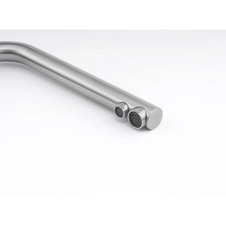 Смеситель для кухни с подключением фильтра Knotlor SS-08, сатин, артикул SS-08