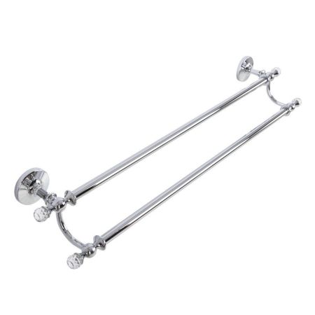 Полотенцедержатель двойной подвесной ART&MAX ANTIC CRYSTAL AM-2648SJ, артикул AM-E-2648SJ-Do