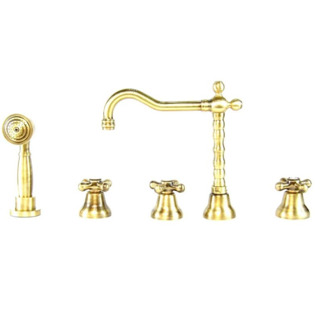 Смеситель на борт ванны Webert Armony AM730402065 Бронза, артикул AM730402065