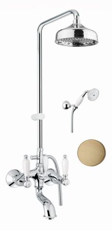 Душевая система Fiore COLONIALE 02ZZ0615, бронза, артикул 02ZZ0615