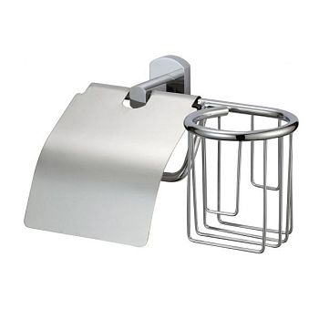 Держатель для туалетной бумаги и освежителя Savol S-L09951, хром
