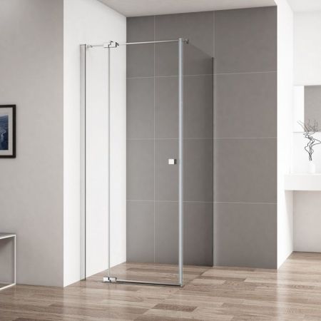 Душевой уголок Cezares Valvola 90x90 VALVOLA-A-1 профиль Хром стекло прозрачное, артикул VALVOLA-A-1-90-C-Cr