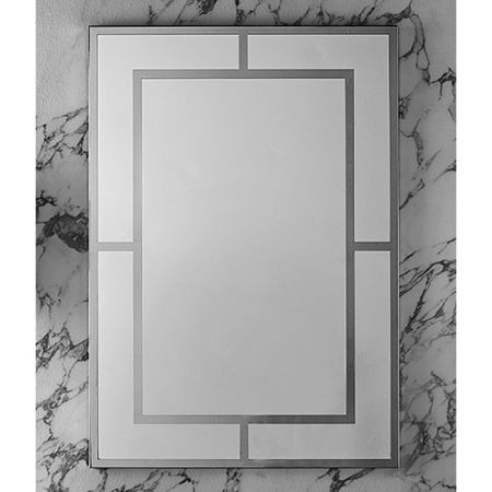 OASIS CASABLANCA Зеркало 700х1000х30 мм., с металлическим профилем хром