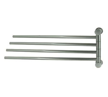 K-1034NICKEL Держатель полотенец четверной, артикул K-1034N