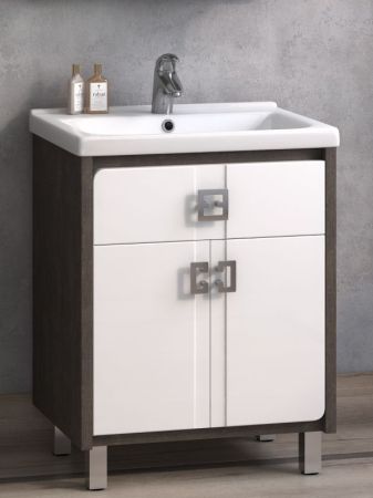 Тумба под раковину Vigo Bruno 2-60 Антик, артикул Bruno-1-600(Миранда)-антик