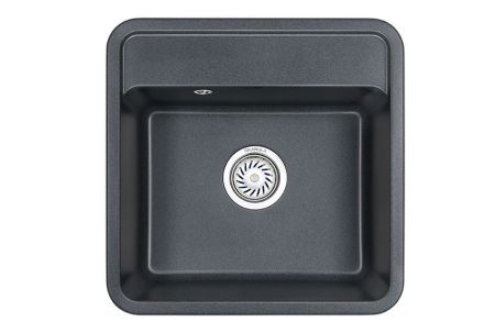 Кухонная мойка GRANULA Стандарт (5001, ГРАФИТ), артикул 5001, ГРАФИТ