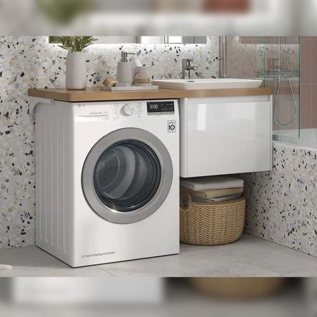 Тумба под раковину подвесная Velvex Klaufs tp.KLA.56.1Y, 55 см, артикул tp.KLA.56.1Y