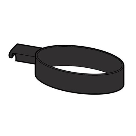 BURGBAD VRY Держатель фена для мебели, цвет черный матовый, артикул ACJW001