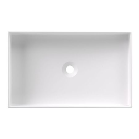 Раковина, Alice, Hide, ширина, мм-600, глубина, мм-370, высота, мм-120, тип установки-накладной (настольный), отверстия для смесителя-отсутствуют, без перелива, донный клапан-необходимо заказать, материал-керамика, вид грязеотталкивающего покрытия-Aliglaz, артикул 31130109