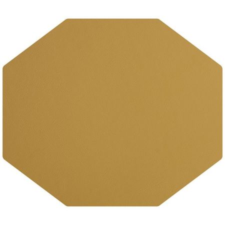 ADJ Шестиугольный плейсмат, 44,5x38 см., цвет: горчичный/оливковый, артикул 0006.40/55