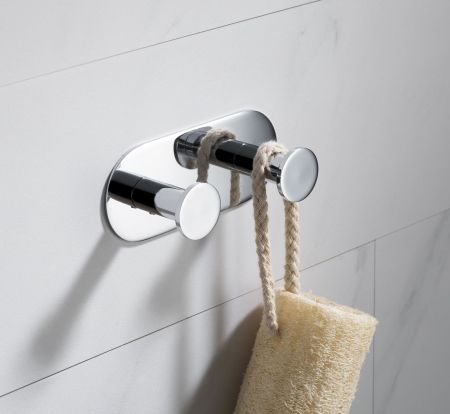 Вешалка-2 крючка Timo Saona 13014/00 хром, артикул 13014/00