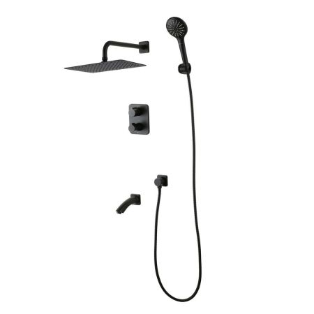 Душевая система Lemark Bronx встраиваемая (LM3742BL), артикул LM3742BL
