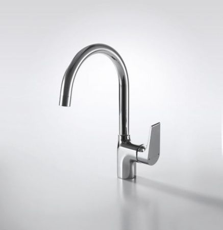 Смеситель для кухни Bravat Vega F7119177CP Хром, артикул F7119177CP-3