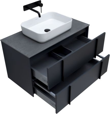 Тумба под раковину Allen Brau Reality 90 1.32006.AM антрацит матовый, артикул 1.32006.AM