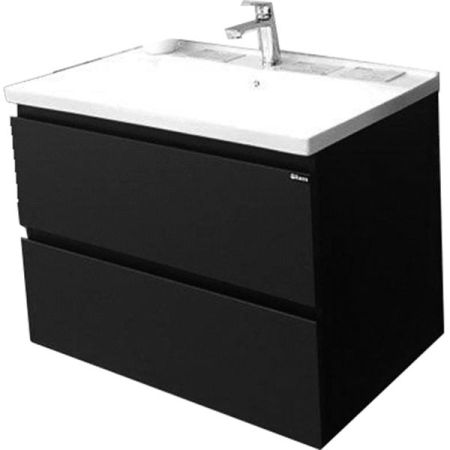 Тумба с раковиной Orans 80 BC-4023-800 Бархатистый черный
