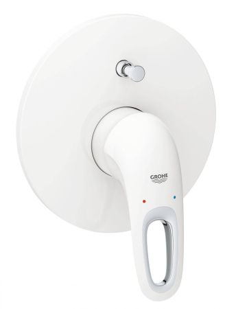 Смеситель для душа GROHE Eurostyle new, внешняя монтажная часть, белая луна (19506LS3)