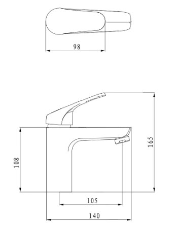 Смеситель Palermo для раковины,  артикул: PE 26