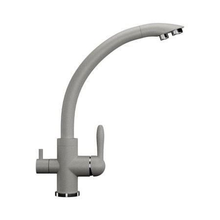 Смеситель для кухни Ulgran U-017-310, серый, артикул U-017-310
