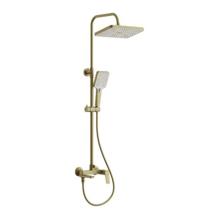 Душевая система BELZ B24715-5, брашированное золото