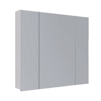 Шкаф зеркальный Lemark UNIVERSAL 90х80 см 3-х дверный (LM90ZS-U)