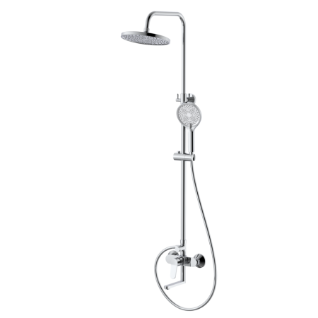 Душевая система со смесителем DQ Leipzig хром (DA1763701), артикул DA1763701