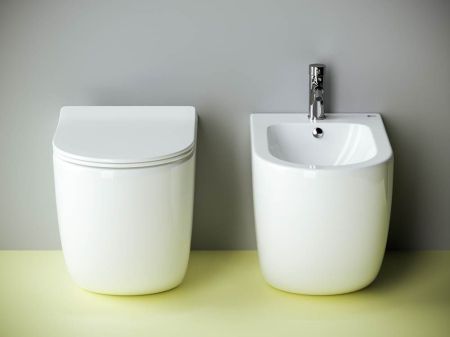 Напольный приставной унитаз Metropol Rimless CN4004, артикул CN4004