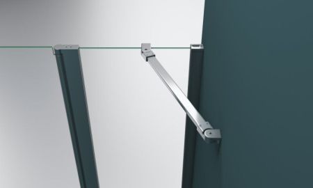 Душевая дверь BelBagno ETNA-B-12-60/20-C-Cr, артикул ETNA-B-12-60/20-C-Cr