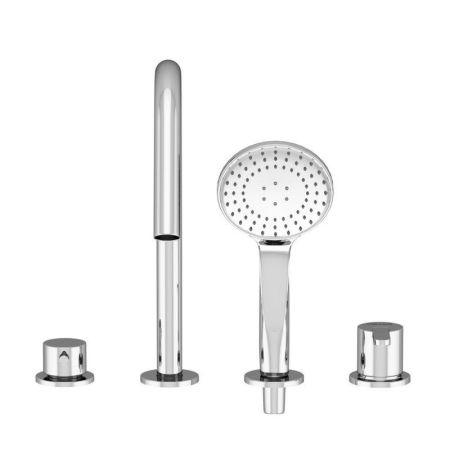 Смеситель на борт ванны LEAF-BVDM4, артикул LEAF-BVDM4-BIO