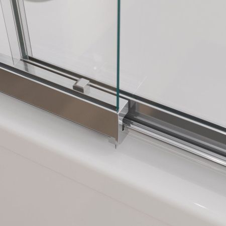 SLIDER-VF-11-90/150-C-GM Душевая шторка на ванну, артикул SLIDER-VF-11-90/150-C-GM