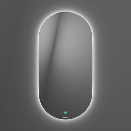 Rusken Зеркало с ореольной LED подсветкой, 400х800 Rusken Зеркало с ореольной LED подсветкой, 400х800