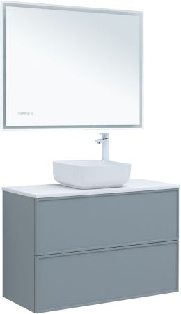 Тумба под раковину Aquanet Арт 100 мисти грин, артикул 00313277