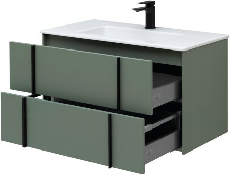 Тумба под раковину Allen Brau Reality 90 1.32006.CGM олива матовый, артикул 1.32006.CGM