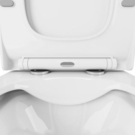 Унитаз Owl 1975 Cube Cirkel-H OWLT190803 подвесной с сиденьем Микролифт, артикул OWLT190803