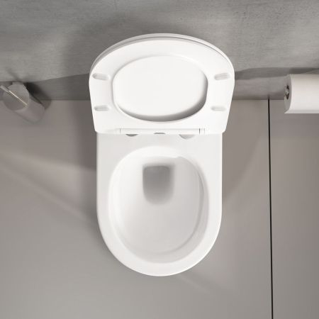 Унитаз подвесной WesnaArt NOVA 204-NOV03, белый, артикул 204-NOV03