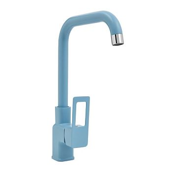 Смеситель для кухни Славен СЛ-ОД-Д91, синий