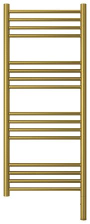 Полотенцесушитель электрический "БОГЕМА 3.0" прямая 1000х400 / МЭМ правый (Состаренная латунь)