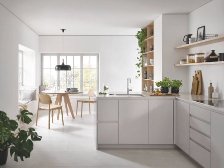 Смеситель для кухни GROHE Start 2021, высокий излив, хром (30470000), артикул 30470000