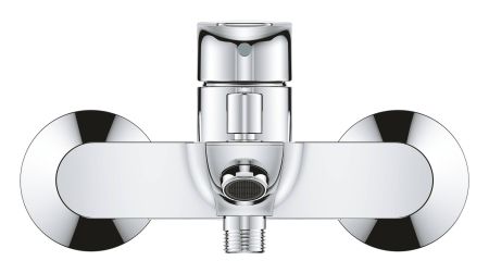 Смеситель для ванны с душем  GROHE BAU EDGE 23604001 (хром, L-16,8), шт, артикул 23604001