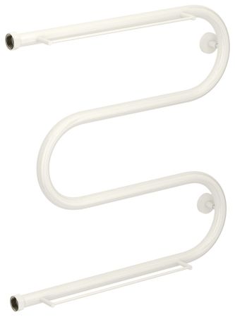 Полотенцесушитель водяной "М-обр.+" 2П 600х600 Н. Г. 1" (Белый)