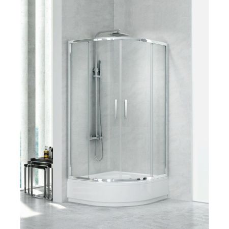 Душевое ограждение NEW TRENDY NEW PRAKTIC 90x90x165 K-0426 (хром), артикул K-0426