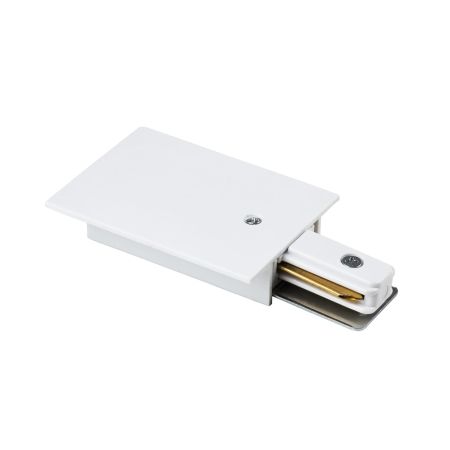 Питание боковое трековое однофазное для встраиваемых треков Barra Lightstar 501116, артикул 501116