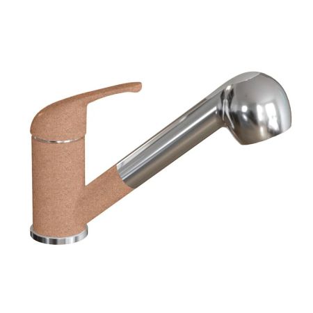 Смеситель для кухни с выдвижным изливом Dr. Gans Соната 319.04L.1223.406, терракота, артикул 319.04L.1223.406