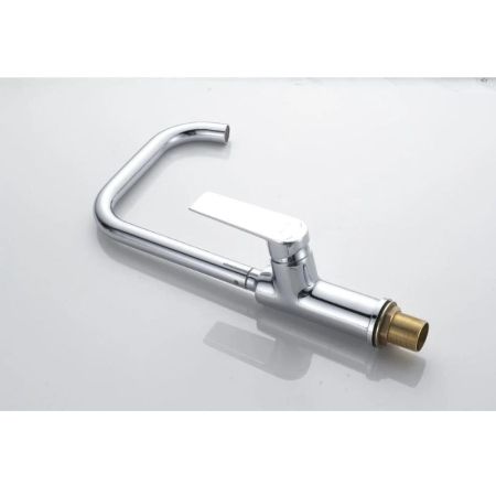 Смеситель для кухни Knotlor KN-61, хром, артикул KN-61