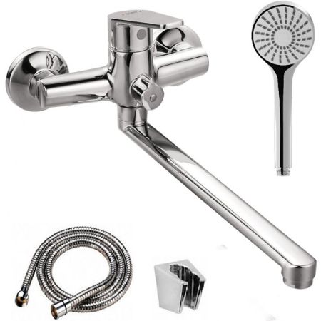 Смеситель для ванны Dorff Prime D4095000 универсальный Хром, артикул D4095000