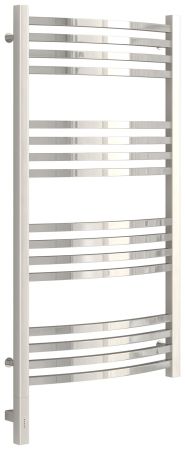 Полотенцесушитель, Сунержа, Аркус 3.0, электрический, ширина, мм-530, глубина, мм-106, высота, мм-1120, межосевое расстояние-500, подключение-нижнее слева, электрокомплект-МЭМ, мощность, Вт-300, материал-нержавеющая сталь, назначение-система электроснабже, артикул 00-5704-1050