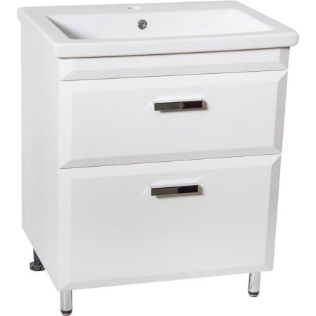 Тумба под раковину Style Line Лотос 70 Люкс Plus СС-00000375 Белая, артикул СС-00000375