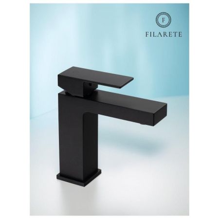 Смеситель для раковины FILARETE Fing FL5040BL, черный