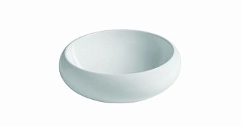 Hidra Tao, накладная круглая раковина Ø43х15h см, цвет черный матовый