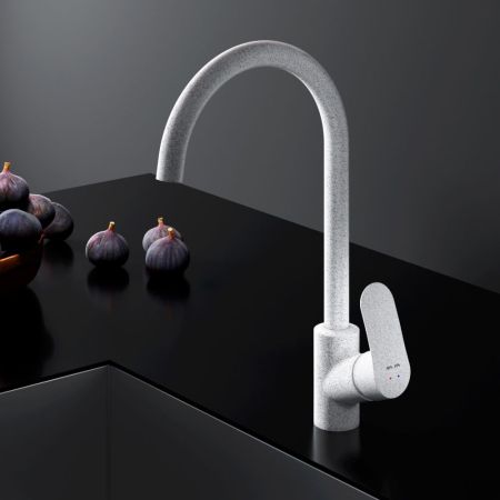 F8007133 Like смеситель для кухни, элегантный белый, шт