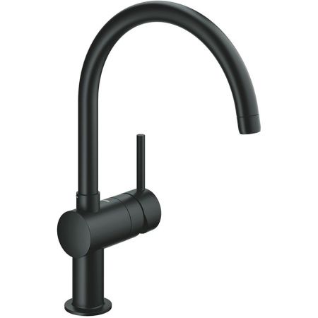 Смеситель для кухни  GROHE MINTA 32917KS0 (черный, L-22,3 H-23,1), шт Смеситель для кухни  GROHE MINTA 32917KS0 (черный, L-22,3 H-23,1), шт